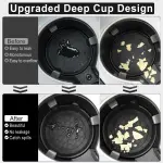 Silicone Car Cup Holder Coaster – 3.15 Inch Diameter, Heat Resistant, Anti-Slip, Easy Clean - Image 2