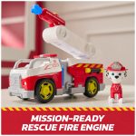 Paw Patrol Fire Rescue: Marshall Rescue Fire Engine with Action Figure & Projectile Launcher & Toy Truck, Kids Toys for Boys & Girls Ages 3 and Up - Image 9