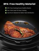 COMFEE’ 16 in 1 Electric Pressure Cooker Instant Multi Cooker Olla de Presion Non-Stick Pot Yogurt Maker Rice Cooker Sauté Steamer 8 Quarts Stainless Steel - Image 2