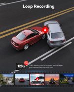 REDTIGER 4K Dash Cam Front Rear, STARVIS 2 Sensor, Free Card Included, 5.8GHz WiFi-20MB/s Fast Download, Dash Camera for Cars with GPS, WDR Night Vision, 170°Wide Angle, 24H Parking Mode(F7NP) - Image 4