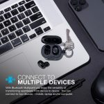 JLab JBuds Mini True Wireless Bluetooth Earbuds + Charging Case, Charcoal Black, IP55 Sweat and Dust Proof, Bluetooth Multipoint, Be Aware Audio, 3 EQ Sound Settings, Crystal Clear Calls - Image 5