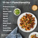 Instant Pot Duo Crisp 11-in-1 Air Fryer and Electric Pressure Cooker Combo with Multicooker Lids that Air Fries, Steams, Slow Cooks, Sautés, Dehydrates, & More, Free App With Over 800 Recipes, 6 Quart - Image 6