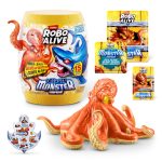 Robo Alive Deep Sea Monster Surprise (Octopus) by ZURU, Surprise Unboxing and Electronic Animal Toy for Boys