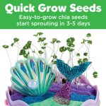 Creativity for Kids Mini Garden: Mermaid Terrarium Kit - Mermaid Gifts for Girls, Crafts and Toys, Holiday Stocking Stuffers for Kids (Ages 6+) - Image 3