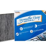 Spearhead Odor Defense Breathe Easy AC & Heater Cabin Filter | Fits Various 2009-2025 Acura/Honda Like OEM | Up to 25% Longer Lasting w/Activated Carbon (BE-182)