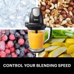Ninja QB1004 Blender/Food Processor with 450-Watt Base, 48oz Pitcher, 16oz Chopper Bowl, and 40oz Processor Bowl for Shakes, Smoothies, and Meal Prep,Black - Image 11