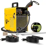 145A 3-in-1 MIG Welder – Flux Core, Lift TIG, Stick, LCD Display