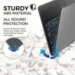 iPad Keyboard Case with Trackpad – 360° Swivel, Backlit, for iPad 10th/11th/Air/Pro 11 - Image 8
