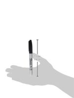 Sharpie Permanent Markers Set Quick Drying And Fade Resistant Fine Point Marker For Wood Plastic Paper Metal And More Drawing Coloring And Poster Marker Black 12 Count - Image 2