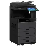 Toshiba E-Studio 4515AC A3 Color Laser Multi-Function Copier - 45ppm, Copy, Print, Scan, Scan-to-USB, Print-from-USB, Auto Duplex, Network, 4 Trays, Stand (Renewed)