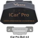 Vgate iCar Pro Bluetooth 4.0 (BLE) OBD2 Fault Code Reader OBDII Code Scanner Car Check Engine Light for iOS/Android - Image 11