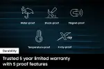 Samsung Type-C USB Flash Drive, 256GB, Transfers 4GB Files in 11 Secs w/Up to 400MB/s USB 3.2 Gen 1 Read Speeds, Compatible w/USB 3.0/2.0, Waterproof, 2022, Blue, MUF-256DA/AM - Image 3