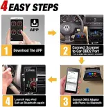 Vgate iCar Pro Bluetooth 4.0 (BLE) OBD2 Fault Code Reader OBDII Code Scanner Car Check Engine Light for iOS/Android - Image 9