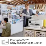 HP OfficeJet Pro 9720e Wide Format Wireless All-in-One Color Inkjet Printer, Print, scan, Copy, ADF, Duplex Printing Best-for-Office, 3 Months of Instant Ink Included, AI-Enabled (53N95A) - Image 7