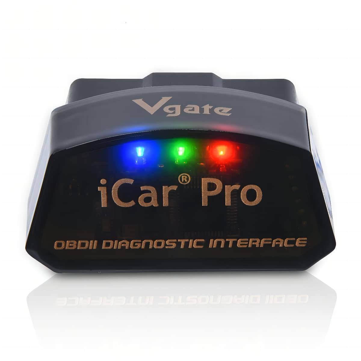 51lDUfpyJyL Vgate iCar Pro Bluetooth 4.0 (BLE) OBD2 Fault Code Reader OBDII Code Scanner Car Check Engine Light for iOS/Android - Image 1