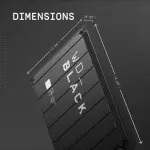 WD_BLACK 5TB P10 Game Drive, Portable External Hard Drive, Works with Playstation, Xbox, & PC - WDBA3A0050BBK-WESN - Image 8