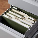 Amazon Basics Hanging Organizer File Folders for Efficient Filing, Sturdy, Adjustable Tabs, Letter Size, Pack of 25, Green - Image 2