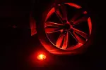 StonePoint LED Lighting Emergency LED Road Flare Kit Set of 3 LED Bright Roadside Beacons with Magnetic Base Flashing or Steady Red Lights Includes Storage Bag - Image 3