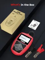 ANCEL BA101 Car Battery Tester, 12V Digital Automotive Alternator Meter Diagnostic Tool,100-2000 CCA Load Capacity, Charging & Cranking Analyzer for Truck, Boat, RV, Marine Vehicle, and More - Image 3