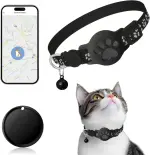 Pet Tracker,GPS Collar for Cats (Android Only) Smart tag,Waterproof Compatible with Google Find My,No Monthly Fee,Advanced Tracking Solution Smart Collar for Pet Safety Ideal Small Large Cats - Image 3
