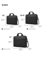 Lenovo Laptop Bag T210, Messenger Shoulder Bag for Laptop or Tablet - Image 3