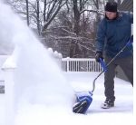 Snow Joe 24V-SS13-TV1 Bundle | 13" Cordless Snow Shovel | 4-Ah Battery | Quick Charger | Cover + Ice Dozer Included (Renewed) - Image 3