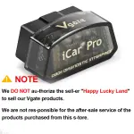 Vgate iCar Pro Bluetooth 4.0 (BLE) OBD2 Fault Code Reader OBDII Code Scanner Car Check Engine Light for iOS/Android - Image 8