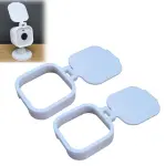 2Pack Privacy Flip Cover for Blink Mini, Indoor Smart Security Camera Lens Cap Hood Cover to Protect Your Privacy, Easy-to-Instal (White)