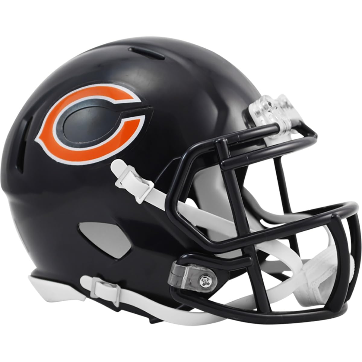 61ecMclolxL Chicago Bears Current Riddell Speed Mini Football Helmet - New in Riddell Box - Image 1