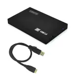 HWAYO 160GB Ultra Slim Portable External Hard Drive USB3.0 2.5'' HDD Storage for PC, Desktop, Laptop, MacBook, Chromebook (Black)
