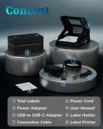 Labeer Shipping Label Thermal Printer, Wireless 4x6 Bluetooth Label Printer for Small Business and Shipping Packages, for iPhone & Android, Windows, Mac, Chromebook,USPS, Ebay,Shopify&More - Image 2