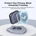 UGREEN FineTrack Air Tracker Tags (iOS Only) 4 Pack, 2-Year Replaceable Battery Bluetooth Tracker Compatible with Apple Find My, Item Finder Smart Tag for Keys, Luggage - [Apple Find My Certified] - Image 4