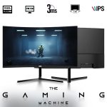 HP Dark Dual Premium Desktop Computer PC – AMD Processor,16GB RAM,512GB SSD,32 Inch Curved Monitor,RGB Keyboard with AI Copilot Key and Mouse,RGB Soundbar,Windows 11(Renewed) - Image 7