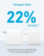 Anker MacBook Pro Charger, Compact and Foldable 100W USB C Charger for MacBook Air, Samsung Galaxy, iPad Pro, and More, 5FT USB C Cable Included - Image 5