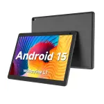 COOPERS Tablet 10 inch, Android 15 Tablet, 32GB ROM 1TB Expand Computer Tablets, Quad Core Processor 6000mAh Battery, 1280x800 IPS Touch Screen, 2+8MP Dual HD Camera, Bluetooth WiFi Tablets PC