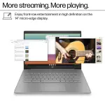 HP Chromebook 14 Laptop (14" Anti-glare, Intel 4-Core Celeron N4120, 4GB RAM, 128GB Storage (64GB+64GB SD)) for Home & Student, Lightweight, 14-Hr Battery Life, Webcam, Wi-Fi, IST HUB, Chrome OS, Grey - Image 2