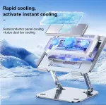 Craftreasure Semiconductor Cooling Stand for Laptop - 3-Second Chill, Adjustable Aluminum Frame, Ultra-Quiet for Gaming/Office, Fits up to 17" - Image 8