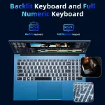 SGIN 15.6 Inch Laptop Computer, Win 11 Laptops with 16GB RAM 1024GB SSD, Core i3 CPU(Up to 3.9GHz), Backlit Keyboard, 53.2WH Battery, WiFi 6, IPS FHD Display, 180° Viewing, HDMI Type-C - Image 5
