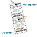 9527 Product Fanfold 4 x 6 Direct Thermal Labels White Perforated Shipping Labels, 500pcs per Stack,1 Stack - Image 4