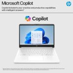 HP Ultra Slim Laptop for Students and Business | 1 Year Office 365 | 1.1TB Storage (1TB Cloud and 64GB Hard Drive) | Intel Quad-Core, 8GB RAM | Windows 11 Home w/o Earbuds (Renewed) - Image 4