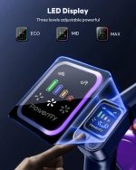 Cordless Vacuum – 600W / 50KPa, 65 Mins Runtime, Anti-Tangle - Image 2