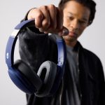Skullcandy Crusher Evo Wireless Bluetooth Headphones with Multi-Sensory Bass, Noise Isolating Over-Ear Fit, Up to 40 Hours Battery, Microphone for iPhone Android - Blue/Grey (Renewed) - Image 4