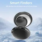 2 Pack Smart Tracker Tags [Apple MFi Certified] Air Tracker Pair with Find My (iOS Only) Bluetooth Tracking Devices Tags Gloable Coverage Locator Item Finder for Keys Kids Dogs Luggage Wallet Backpack - Image 6