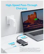 Anker Laptop Docking Station Dual Monitor, 8-in-1 USB C Hub, 4K Dual Monitor with 2 HDMI, 1 Gbps Ethernet Hub, 85W Power Delivery, SD Card Reader for MacBook Pro, XPS and More (Charger not Included) - Image 5
