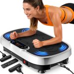 Vibration Plate Exercise Machine for Weight Loss & Lymphatic Drainage – 330LB Capacity