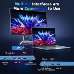 SGIN 15.6 Inch Laptop Computer, Win 11 Laptops with 16GB RAM 1024GB SSD, Core i3 CPU(Up to 3.9GHz), Backlit Keyboard, 53.2WH Battery, WiFi 6, IPS FHD Display, 180° Viewing, HDMI Type-C - Image 3