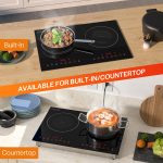 Empava Double/Dual Induction Cooktop 2 Burner, Shatter-proof Flat Glass Top, 18 Levels from 120°F to 460°F, 3 Preset Mode, Bulit-in/Countertop, 110~120 Volt Plug in Electric Stove for Kitchen, RV - Image 7