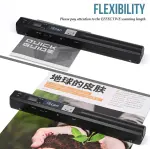 A4 Document Scanner, Portable Card Photo Scanner with 16GB Memory Card, Mini Handheld Receipt Scanners, USB Connection for Computer, Black, LNKH09 - Image 7