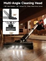 60KPa Cordless Vacuum – 700W, Dual Batteries, 70 Min Runtime - Image 4