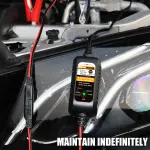 MOTOPOWER MP00205A 12V 800mA Automatic Battery Charger, Maintainer, Trickle and Desulfator - Image 3